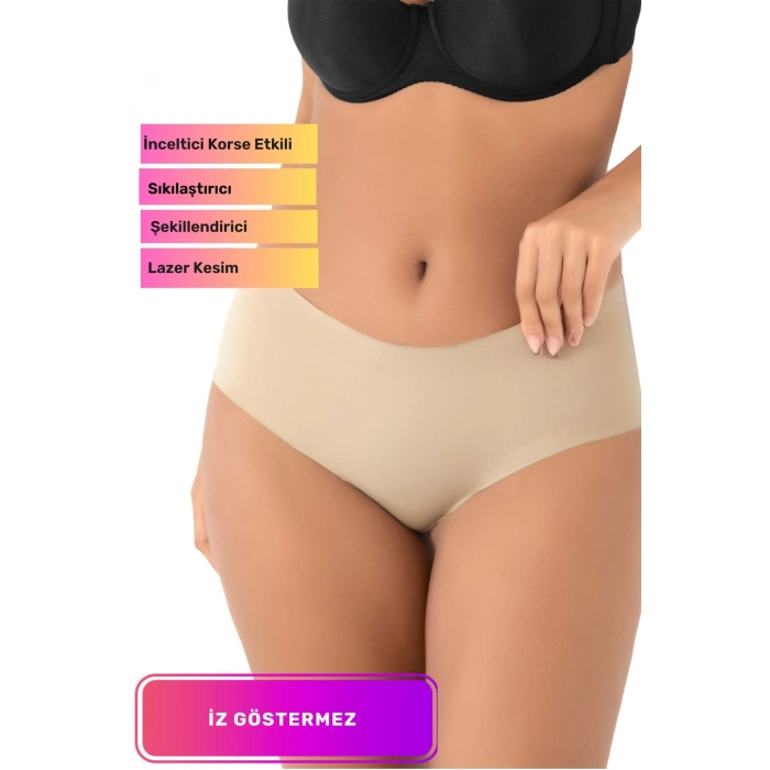 Yeni Seri Kaymaz İz Göstermeyen Toparlayıcı Sıkılaştırıcı Şekillendirici Lazer Kesim Bato Korse külot