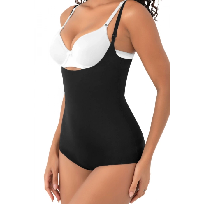 Yeni Seri Toparlayıcı Kaymaz Vücut Şekillendirici Sıkılaştırıcı Şekillendirici Lazer Kesim Göğüs Altı Bady Korse