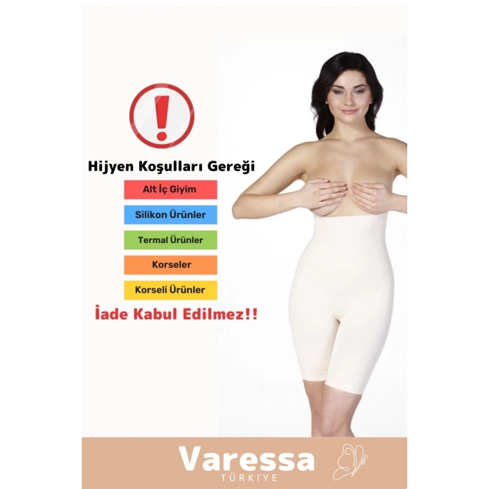 Yeni Sezon 2 Beden İnce Görünüm Sıkılaştırıcı Şekillendirici Esnek Kalın Askılı Kadın Atlet Korse