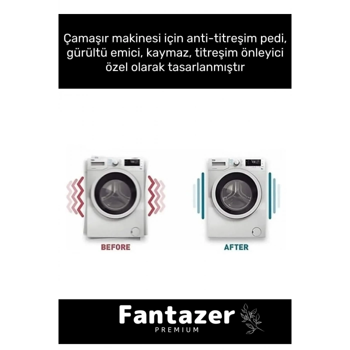 Yeni Sezon Gürültü Engelleyici Titreşim Önleyici Kauçuk Çamaşır Bulaşık Makinesi 8 Adet Ayak Pedi
