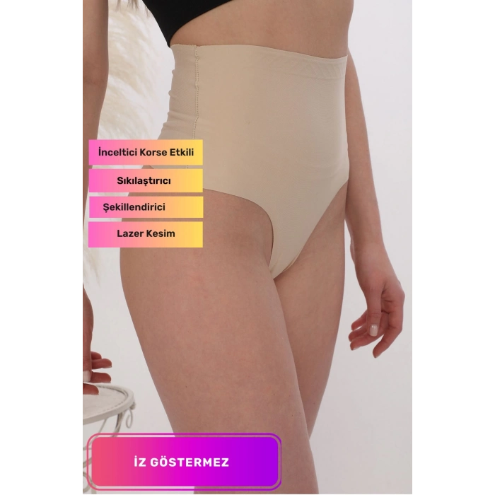 Yeni Sezon Kaymaz Vücut Şekillendirici Sıkılaştırıcı Toparlayıcı Şekillendirici Lazer Kesim String Korse