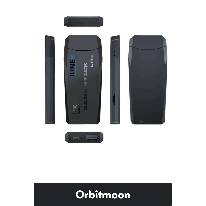 Yeni Üretim 4K Çözünürlük 2.4g Uyumlu Çift Kol Atari Kablosuz Retro 20000 Oyunlu Game Stick Atari