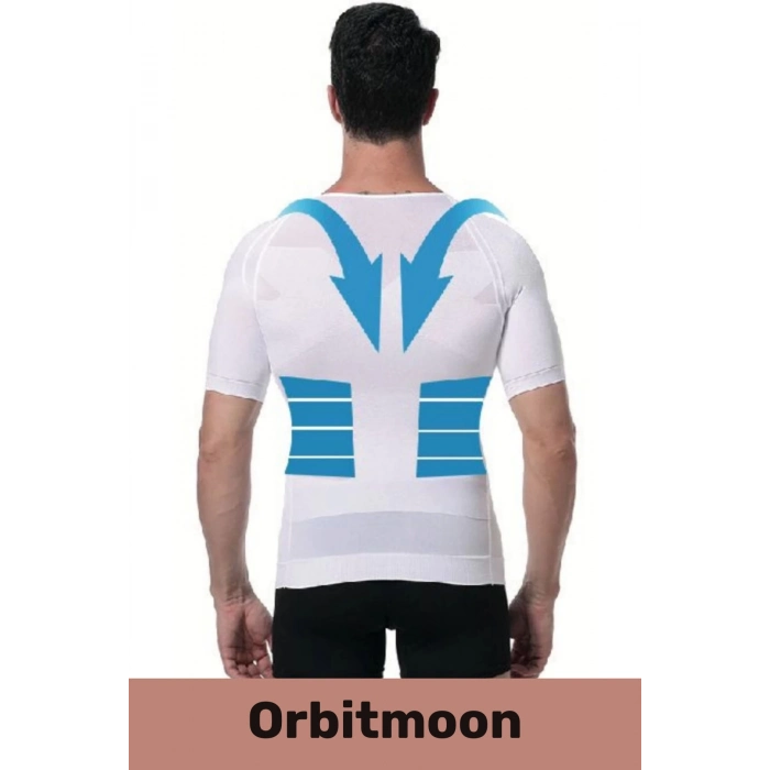 Yeni Ürün Bel Göğüs Dik Duruş Jinekomasti Toparlayıcı Erkek Extra Göbek Sıkılaştırıcı Korse Atlet