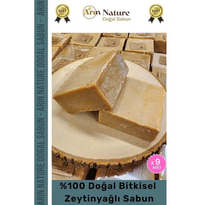 #zeytinyağlı Güzel Kokulu El Yüz Saç Vücut Orijinal Bitkisel %100 Zeytinyağlı Sabun 120g - 9 Adet