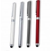 Özel Üretim Kaliteli Profesyonel Kurumsal Hediye Modern Lüks Şık Metal Touchpen Roller Kalem Füme