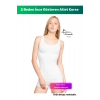 2 Beden İnce Görünüm Kalın Askılı Kadın Atlet Korse Sıkılaştırıcı Şekillendirici Esnek Toparlayıcı