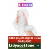 2025 Noel Yılbaşı Çam Ağacı Süsü Doğal Görünümlü Dekoratif Yeni Yıl Garland Büyük Boy 5 Metre