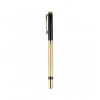 #Kalem Okul İş Lüks Öğretmen Hediye Profesyonel Metal Tasarım Kaliteli Ofis Roller Kalem Gold- Siyah