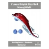 Deluxe Kolay Kullanım Zindelik Rahatlatıcı Boyun Sırt Tüm Vücut 3 Başlıklı Yunus Balığı Masaj Aleti