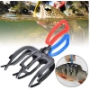#Maşa Balıkçılık Güvenli Sağlam Kaymaz Ergonomik Metal Pratik 3 Pençeli 11 Cm Balık Sabitleyici Maşa
