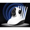 #Kamera 1080P Gece Görüş 360 Panoramik Hareket Algılama Çift Ses 5 Antenli Bebek Ev Güvenlik Kamera