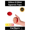 Özel Üretim Silikon Stres Topu El Egzersiz Fizik Tedavi Topu El Bilek Parmak Güçlendirme Topu