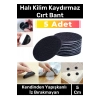 Premium Halı Kilim Sabitleyici Koltuk Kaydırmaz Kendinden Yapışkanlı Yıkanabilir 5 Adet Cırt Bant