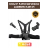 Premium Ayarlanabilir Spor Video Macera Etkinlik Aksiyon Kamerası Göğüse Sabitleme Kemeri