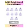 Premium Series Çatlak Vakumlu 6 Numara Hacamat Kupası 50 Adet
