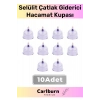 Premium Series Çatlak Vakumlu 6 Numara Hacamat Kupası 10 Adet