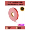 Özel Üretim Süper Güçlü İz Bırakmayan Çift Taraflı Akrilik Köpük Montaj Bandı 19mm X 2mt - 2 Adet