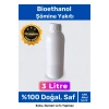 Özel Üretim %100 Doğal Saf Temiz Çevre Dostu Sıvı Koku Yapmayan Bioethanol Şömine Yakıtı 3 Litre