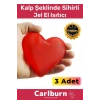 Premium Özel Üretim Kalp Şeklinde El Isıtıcısı Sihirli Jel Isıtıcı Torba Kalpli Cep Sobası 3lü Set