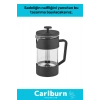 Özel Üretim Isıyı Uzun Süre Koruyan Süzgeçli Bitki Çayı Demliği Filtre Kahve French Press 200 ml