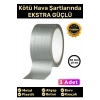 Özel Üretim Çok Amaçlı Su Geçirmez Sızdırmaz Güçlü Dayanıklı Izolasyon Gri Tamir Bandı 48 Mm 3x10 Mt
