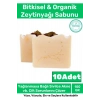 %100 Doğal Organik Güzel Kokulu El Yüz Saç Vücut Cilt Orijinal 10lu Zeytinyağı Sabun