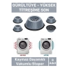 Özel Üretim Gürültü Engelleyici Titreşim Önleyici Kauçuk Çamaşır Bulaşık Makinesi 8 Adet Ayak Pedi