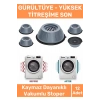 Özel Üretim Gürültü Engelleyici Titreşim Önleyici Kauçuk Çamaşır Bulaşık Makinesi 12 Adet Ayak Pedi