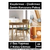 Premium Kaydırmaz Çizdirmez Mobilya Masa Sandalye Zemin Koruyucu Silikon Pabuç Ayak Kılıf 28 Adet