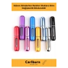 Özel Parfüm Şişesinden Doldurulabilir Taşınabilir Çanta İçi Mini Cep Parfüm Şişesi 5 Ml x 4 Adet