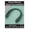 Özel Üretim Taşınabilir Şarjlı Güçlü Yüksek Kaliteli Sessiz Hava Soğutucu Üflemeli Boyun Vantilatör