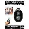 Özel Üretim Bluetooth Tüm Telefonlarla Uyumlu Kolay Selfie Fotoğraf Video Çekme Uzaktan Kumanda