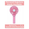Cep Boyu Usb Şarjlı 3 Kademeli Sessiz Taşınabilir Mini Fan Pervaneli Soğutucu Küçük Vantilatör