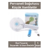 Cep Boyu Usb Şarjlı 3 Kademeli Sessiz Taşınabilir Mini Fan Pervaneli Soğutucu Küçük Vantilatör