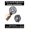 Cep Boyu Usb Şarjlı 3 Kademeli Sessiz Taşınabilir Mini Fan Pervaneli Soğutucu Küçük Vantilatör