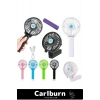 Cep Boyu Usb Şarjlı 3 Kademeli Sessiz Taşınabilir Mini Fan Pervaneli Soğutucu Küçük Vantilatör
