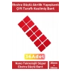 Özel Üretim Ekstra Güçlü PE Köpük Esaslı Çift Taraflı Hazır Kesilmiş 25x30mm Asma Bant 36 Adet