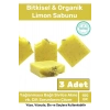 Özel Üretim %100 Doğal Güzel Kokulu El Yüz Saç Vücut Cilt Orijinal Limon Sabunu - 3 Adet