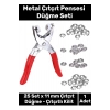 Deluxe Seri Gömlek Elbise Ceket Polar Bandana Badi Emzik Klips Metal Çıtçıt Pensesi Ve 25 Düğme Seti