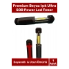 Premium Seri Beyaz Işık Ultra SOB Power Led Pilli Askılı Mıknatısla Sabitlenir Çalışma Kamp Lambası