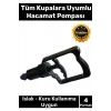 Özel Üretim Tüm Kupalara Uyumlu 4 Parmak Islak Kuru Kullanıma Uygun Dayanıklı Hacamat Pompası