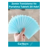 Özel Üretim Parçalanabilir Güçlü Formül Dükkan Fayans Ahşap Zemin Temizleme Parlatma Tableti 20 Adet