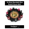 Özel Üretim 16 Shot Bardaklı Eğlence Parti Casino Yılbaşı Alkol Rus Ruleti Tekila İçki Evde Oyun Set