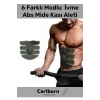 Özel Üretim 6 Farklı Modlu Kumandalı Pedli Ritim Yumuşak İvme Six Pad Abs Mide Kası Aleti