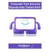 Özel Üretim Apple Ipad 7. 8. 9. Nesil 10.2 Inç Yumuşak Dokulu Tutacaklı Tam Koruma Standlı Kids