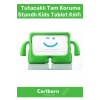 Özel Üretim Apple Ipad 7. 8. 9. Nesil 10.2 Inç Yumuşak Dokulu Tutacaklı Tam Koruma Standlı Kids