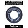Özel Üretim Dayanıklı 80 kg 176 lbs 10+ Çocuk Yetişkin Genç 91 Cm Teker Lastik Desenli Deniz Simit