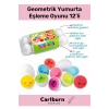 Özel Üretim Zeka Geliştirici Eğitici Çocuk El Göz Kordinasyonu Geometrik Yumurta Eşleme Oyunu 12li