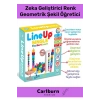 Özel Üretim Zeka Geliştirici Renk Geometrik Şekil Öğretici Çocuk Lineup Sıngle Bul Sırala Öğren