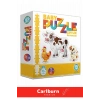 Özel Üretim Zeka Geliştirici Eğitici Çocuk El Göz Koordinasyonu Baby Puzzle Çiftlik Hayvanları